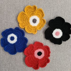 Marimekko Flower coasters set, handmade, spring